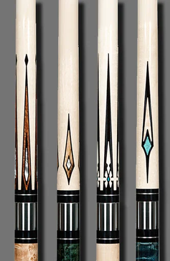 Flecha con incrustaciones de Perchauer cues