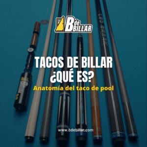 Taco de billar americano pool