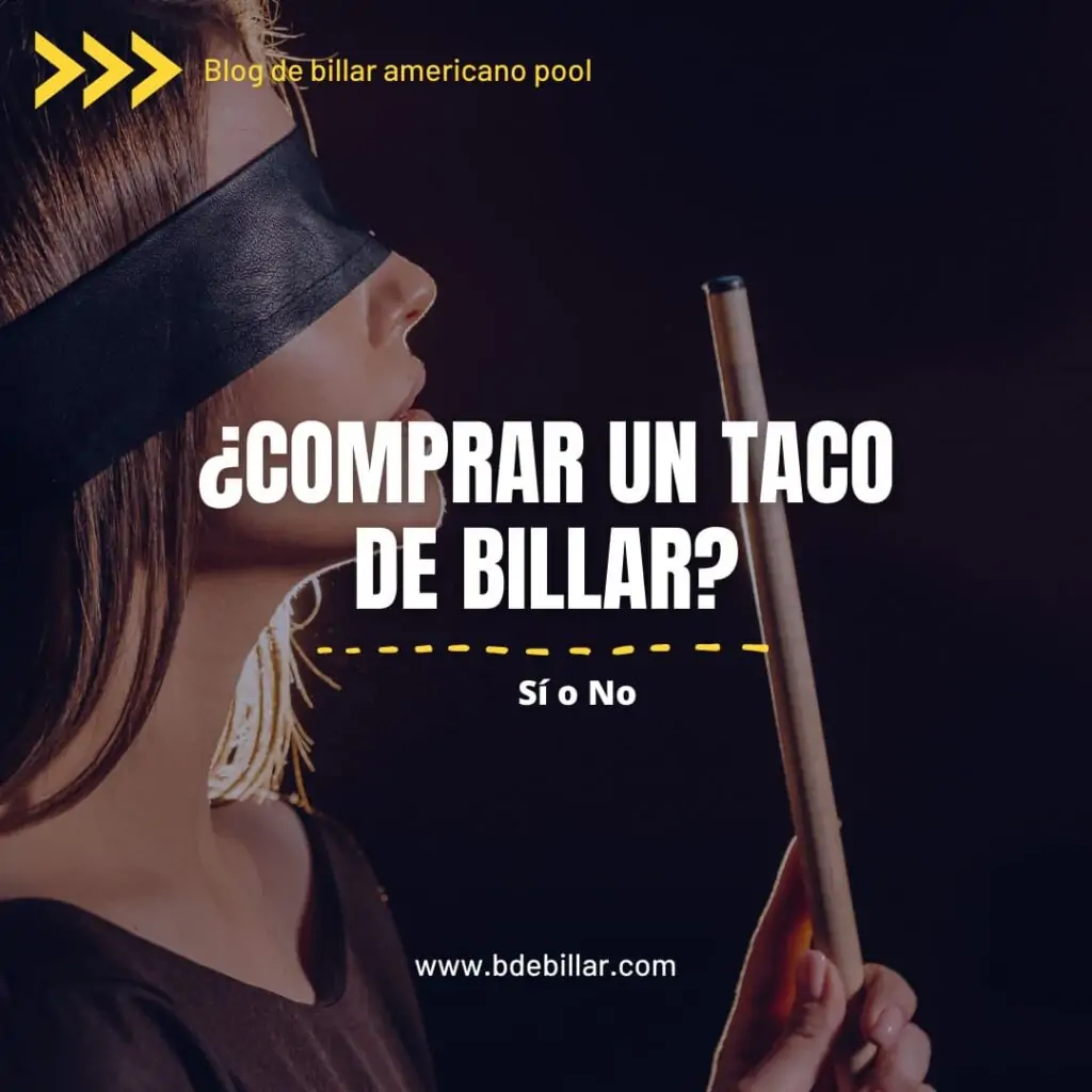 Comprar taco de pool