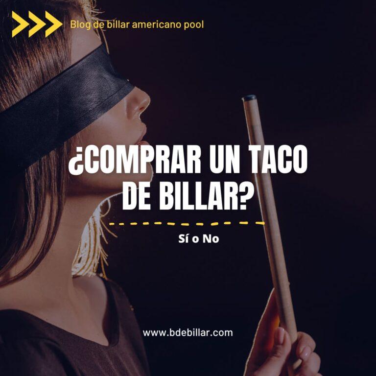 Comprar taco de pool