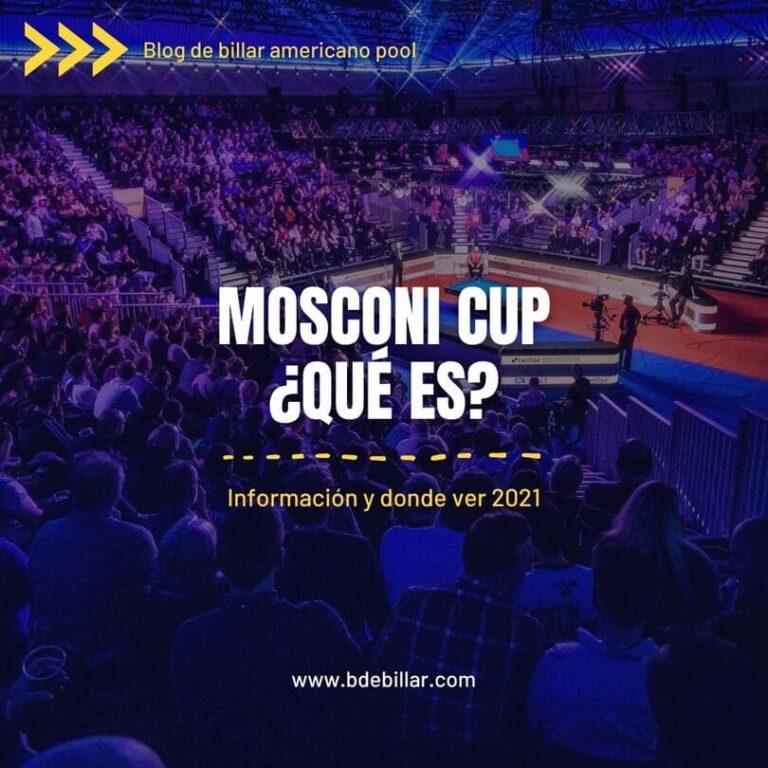 MOSCONI CUP POOL