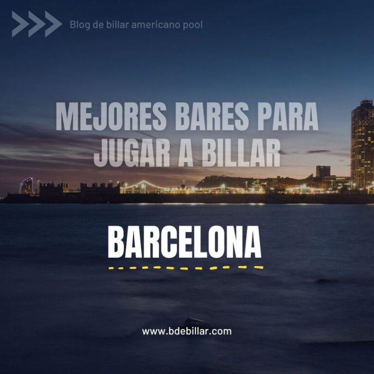 bar con mesa de billar