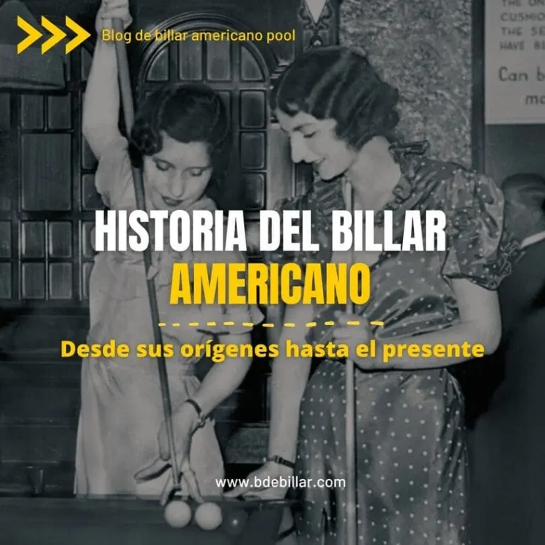 el inicio del billar