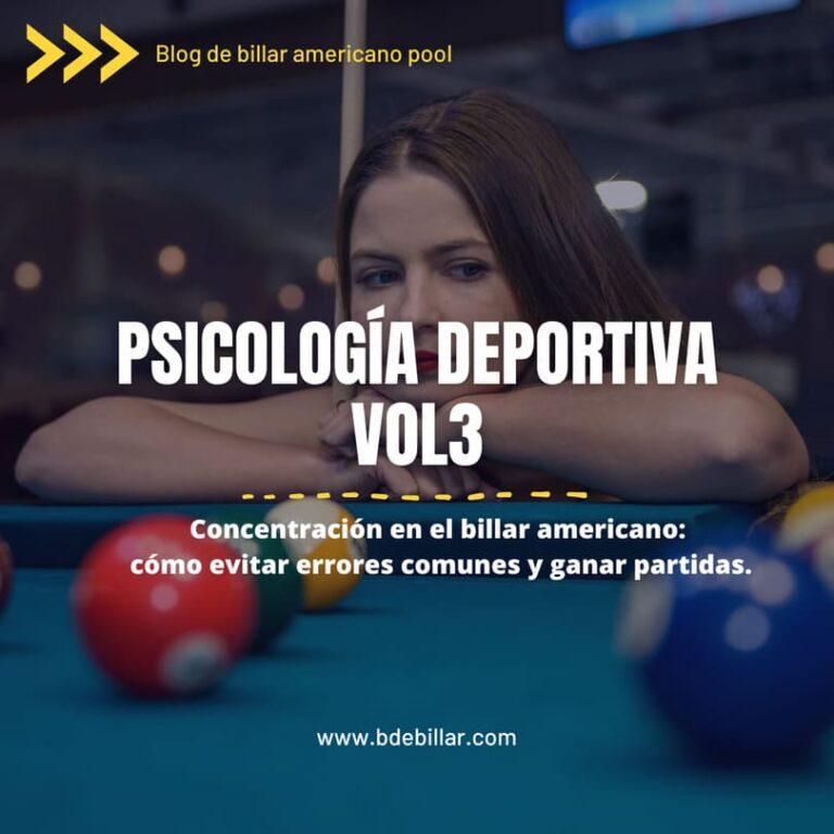 Psicología Billar