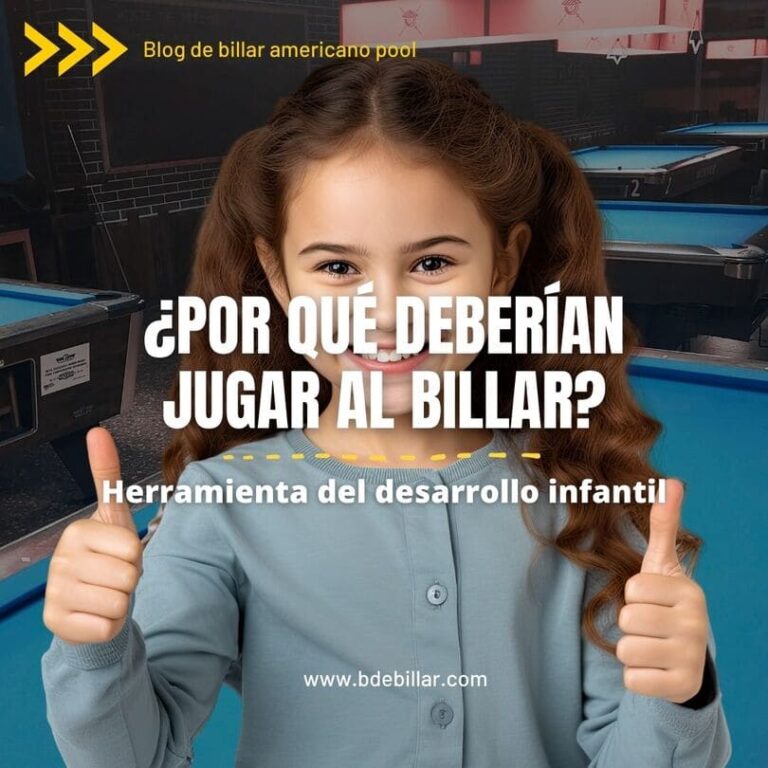 billar para niños