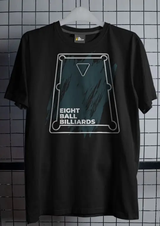 Camiseta de billar bola 8