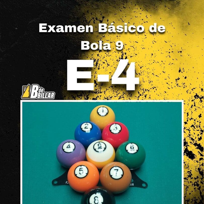 Quiz sobre las reglas oficiales de Bola 9, saque legal y sistema de puntuación para aficionados.