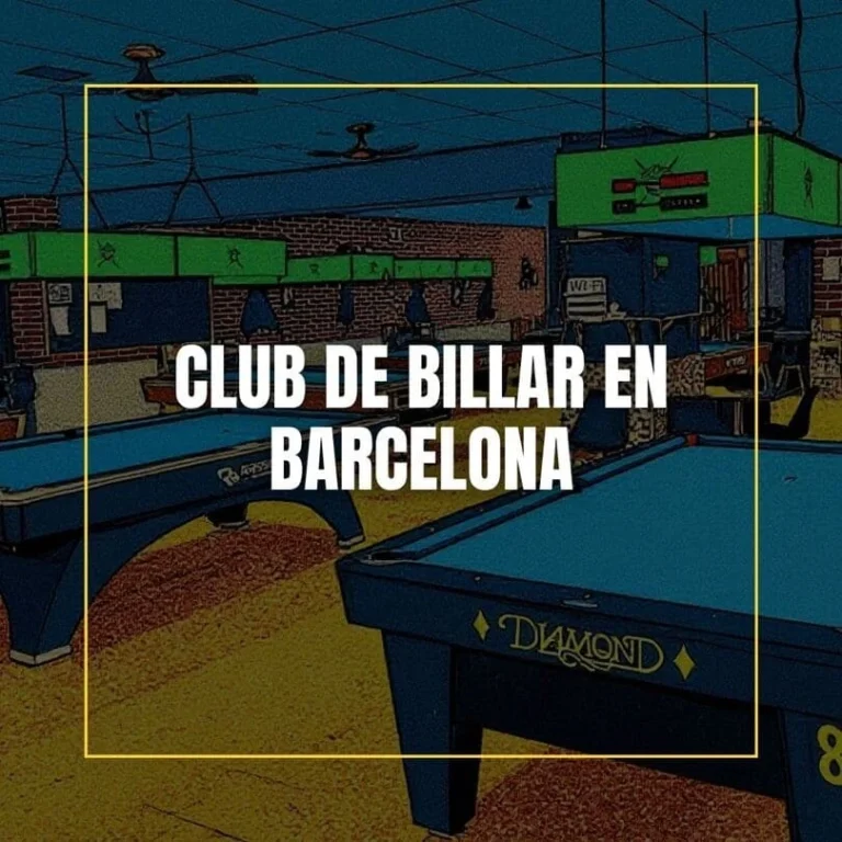 El Ronin Billar, club de pool americano en Barcelona