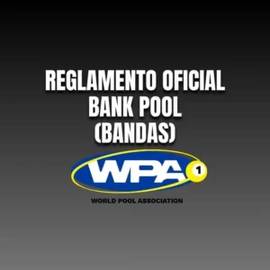 Diagrama de un tiro de banda legal en una mesa de Bank Pool.