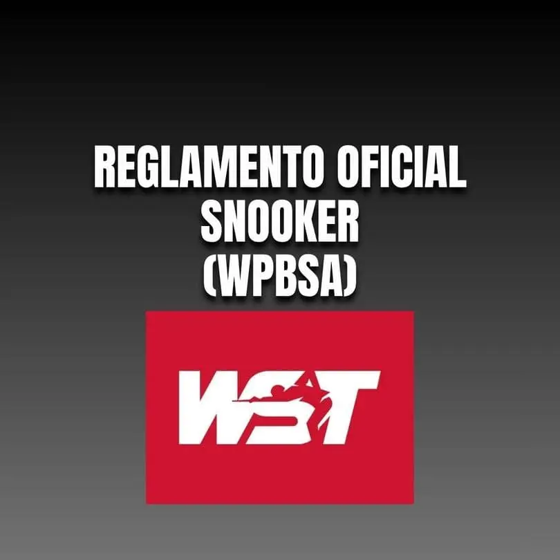 Mesa de Snooker profesional de 12 pies con las bolas colocadas para el saque