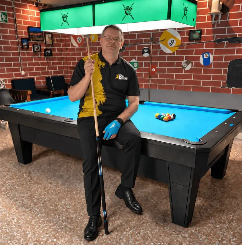 Diego, instructor de pool de BDEBILLAR en Barcelona