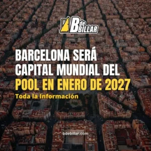 World Grand Prix de Pool en Barcelona, torneo internacional de bola 9 del World Nineball Tour en enero de 2027