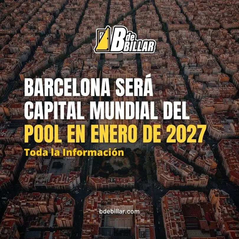 World Grand Prix de Pool en Barcelona, torneo internacional de bola 9 del World Nineball Tour en enero de 2027